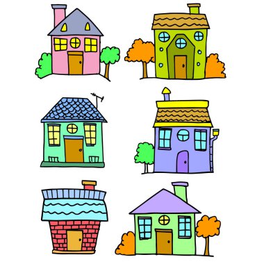 Dizi house renkli el çizmek