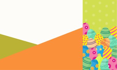 Paskalya yumurtası toplama vektör sanat