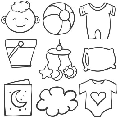 Doodle kümesinin eleman bebek