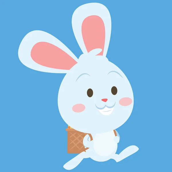 Easter bunny stil samling lager — Stock vektor