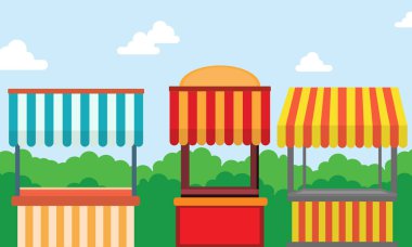 Sokak Dükkanı manzara topluluğu