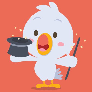 Sihirbaz martı karakter stili