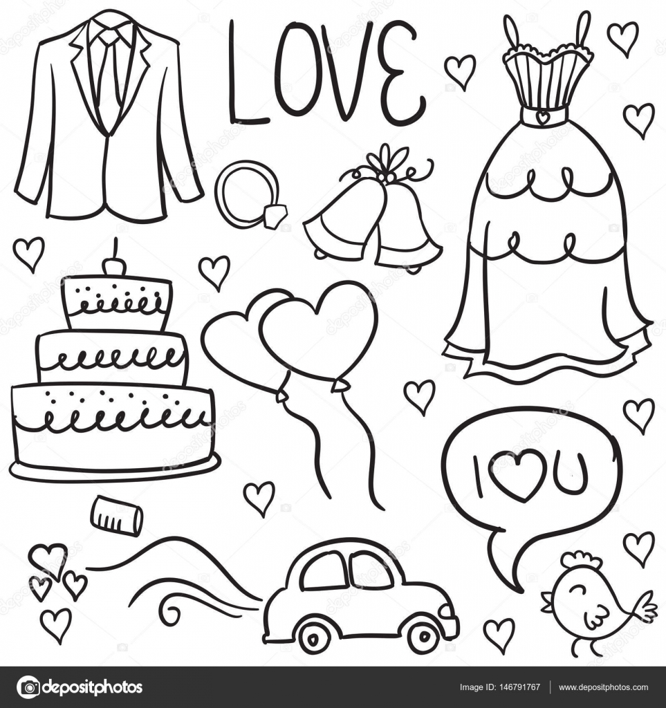 Hochzeit Zeichnen Hochzeits Idee