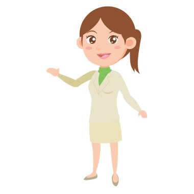 Karakter iş kadın stili