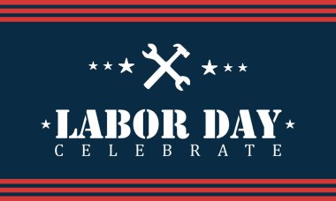 Tasarım İşçi Bayramı arka plan stili