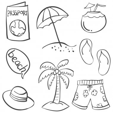 Nesne yaz el Doodle çizmek
