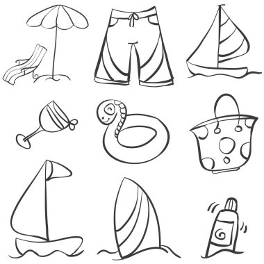 Doodle nesne yaz el çizmek