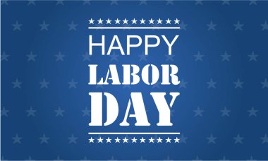 Mutlu İşçi Bayramı vektör illüstrasyonu