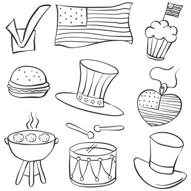 Anma Günü unsuru doodle