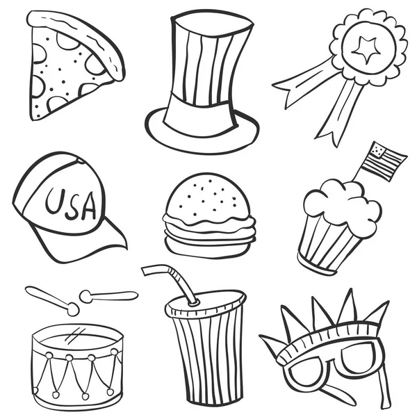 Anma Günü el topluluğu karalamalar çizmek