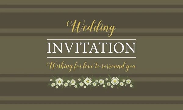 Style invitation de mariage collection graphique — Image vectorielle