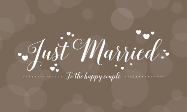 Düğün tebrik kartı tarzı topluluğu