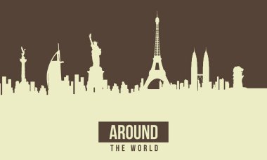 Tema stil seyahat koleksiyonu