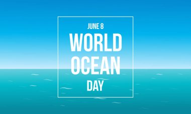 Arka plan dünya okyanus günü