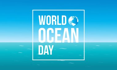 Arka plan dünya okyanus günü