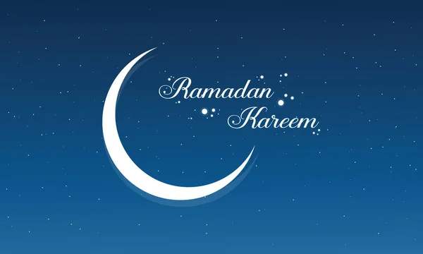 Ilustração do estilo de cartão Ramadan Kareem —  Vetores de Stock