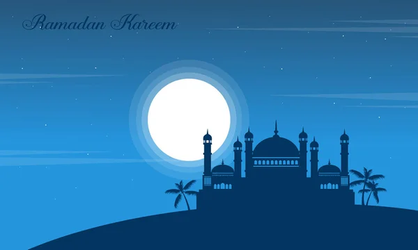 Plano de fundo Ramadan Kareem coleção estilo —  Vetores de Stock