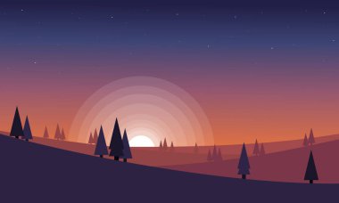 Koleksiyon stil sahne oyun arka plan