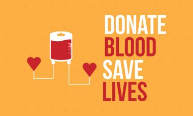 Bağış kan arka planı Kaydet lives koleksiyonu