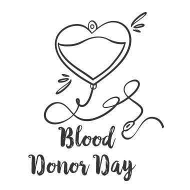 Koleksiyon hisse senedi kan donör gün el çizmek