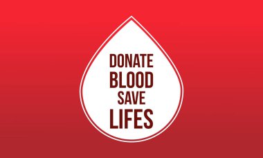 Arka plan stilini kaydetmek kan bağışı