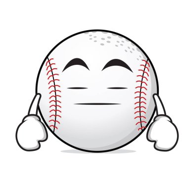 Sıkıcı beysbol karikatür karakter koleksiyonu