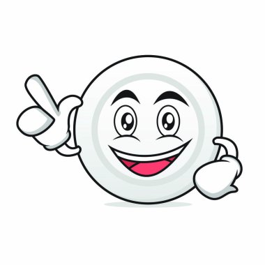 Bir fikir plaka çizgi film karakteri var