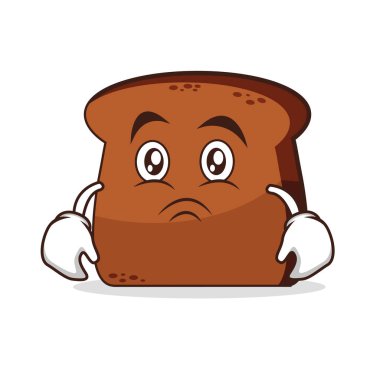 Huysuz yüz ekmek çizgi film karakteri