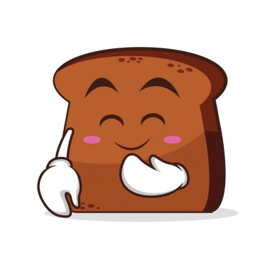 Allık yüz ekmek çizgi film karakteri