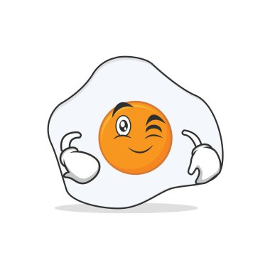 Sahanda yumurta çizgi film karakteri wink