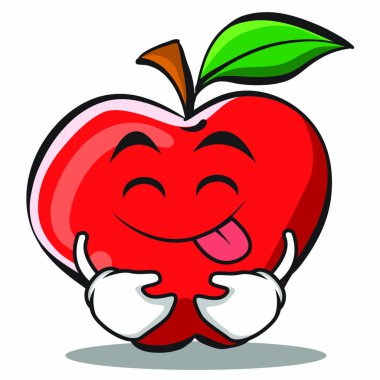 Apple karikatür karakter tasarım dil