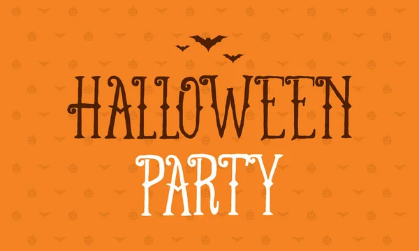 Halloween party tło celebracja — Wektor stockowy