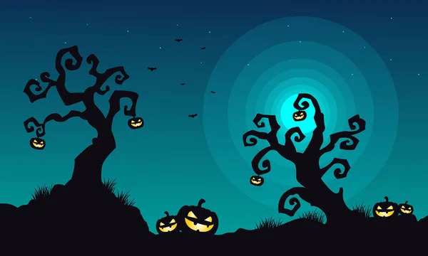 Gece Cadılar Bayramı korkunç manzara