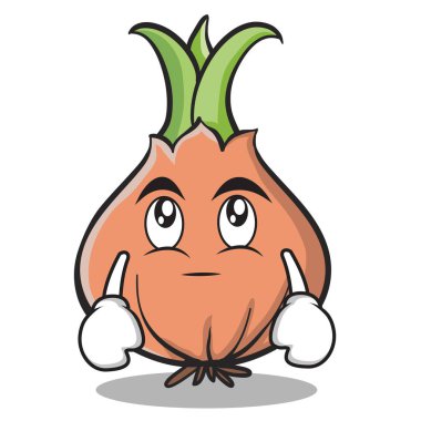 Göz roll soğan karakter karikatür