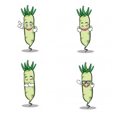 Beyaz turp karakter kümesi