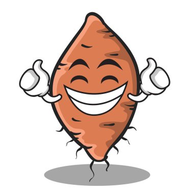 Gurur yüz yam karakter karikatür tarzı