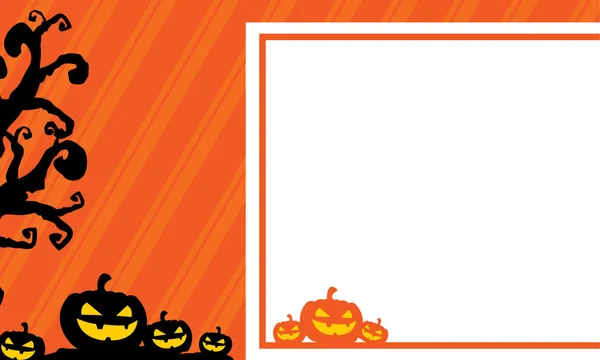 Colección estilo tarjeta de felicitación Halloween — Vector de stock