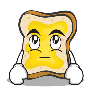 Göz yüz ekmek karakter çizgi film rulo