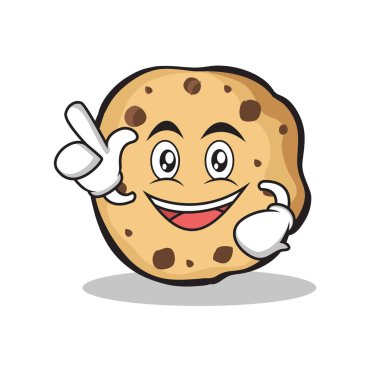 Tatlı kurabiye karikatür karakter bir fikrim var.