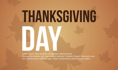 Şükran günü stil kart koleksiyonu