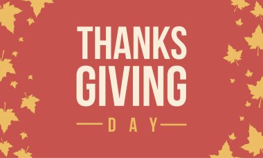 Şükran günü kutlama arka plan kartı