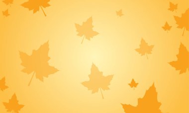 Arka plan akçaağaç sonbahar Şükran günü kutlama