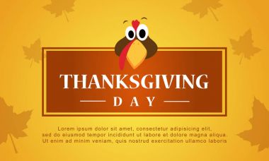 Şükran günü sonbahar arka plan hisse senedi