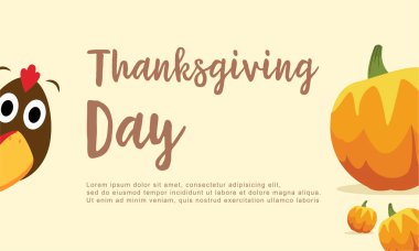 Tebrik kartı Şükran günü koleksiyonu