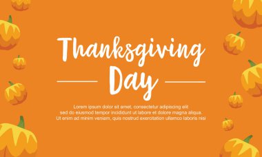 Şükran günü kabak arka plan koleksiyonu