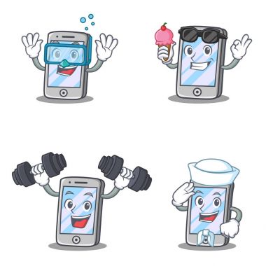 İphone karakter withice krem fitness denizci dalış kümesi