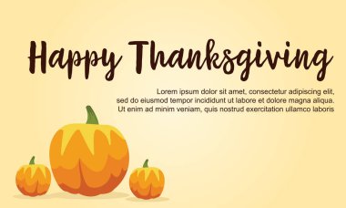 Mutlu Şükran günü arka plan koleksiyonu