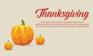 Şükran günü kartı toplama stili