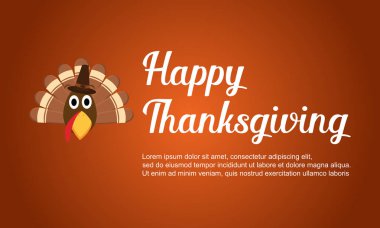 Şükran günün kutlu olsun Türkiye kartı ile