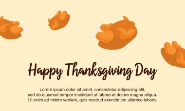 Mutlu Şükran günü kutlama arka plan